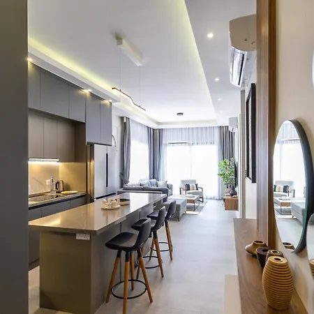 Luxury Two Bedroom Penthouse In Caesar & Spa, Long דירה Perivolia tou Trikomou